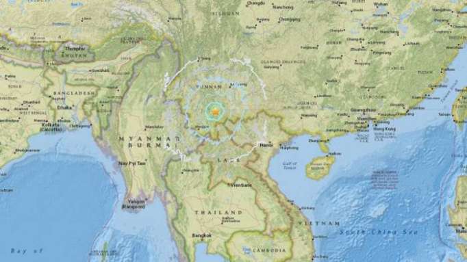 Un fuerte sismo de magnitud 5,6 sacude China