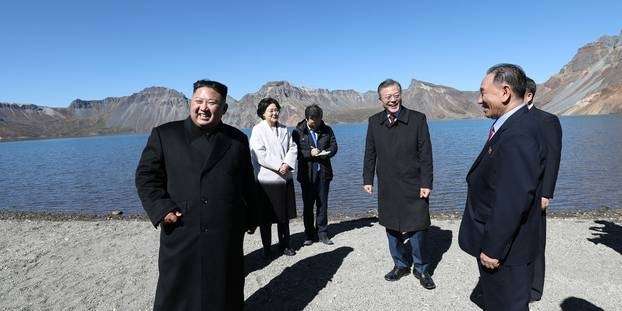 Les dirigeants des deux Corées au mont Paektu pour une démonstration d