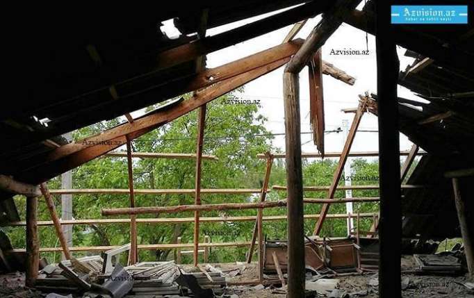 Armenians inflict strikes on villages of Tovuz district - more than 50 houses damaged