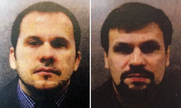 Salisbury novichok poisonings: police name two Russian suspects