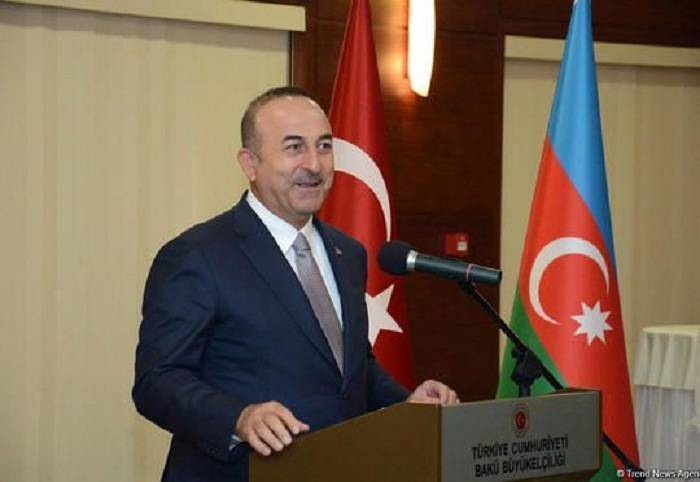 Cavusoglu a félicité le peuple azerbaïdjanais