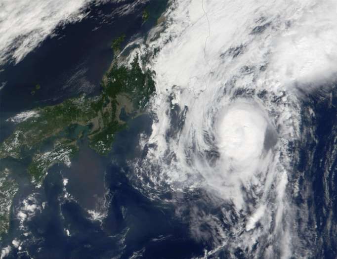 Nearly 50 people injured as typhoon Trami hits southern Japan