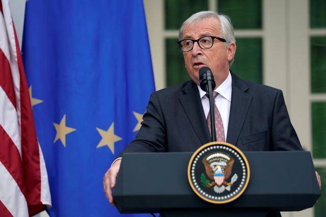 Juncker to call on EU to flex global muscle as U.S. retreats
 