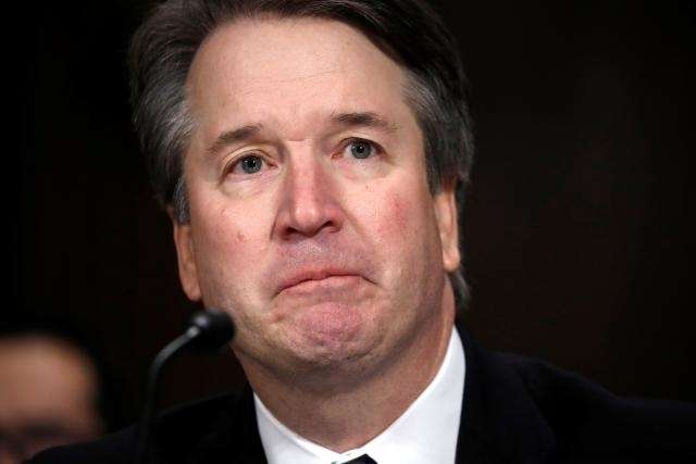 With anger and tears, Kavanaugh denies sex assault allegation
 