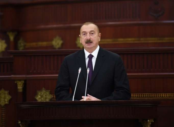 President Aliyev taking part in ceremonial meeting of Azerbaijani Parliament - PHOTOS