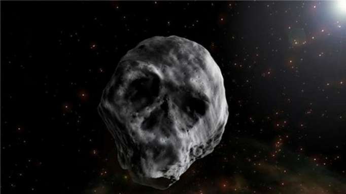 Eerie skull-shaped asteroid will zoom past Earth just after Halloween