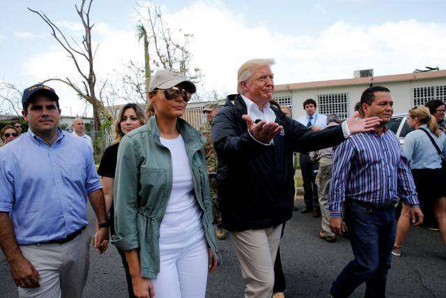 Trump disputes Puerto Rico storm death toll, blames Democrats
 