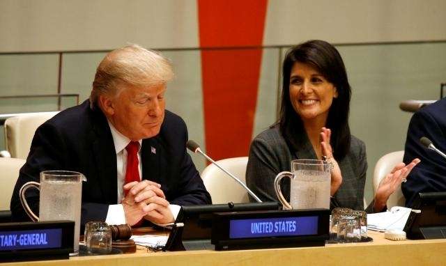 At U.N. podium, Trump to tout protecting U.S. sovereignty  