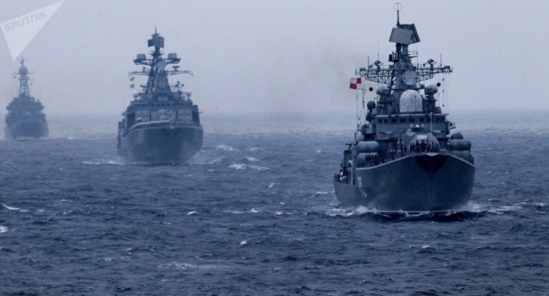 Un navire de guerre chinois s