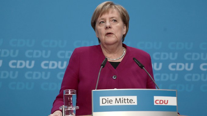 Merkel wird CDU-Parteivorsitz abgeben