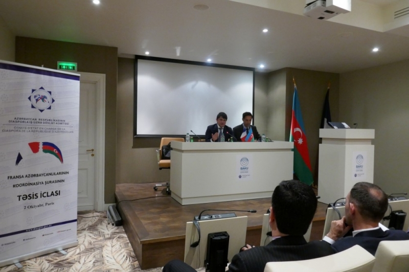 Instauration du Conseil de coordination des Azerbaïdjanais de France