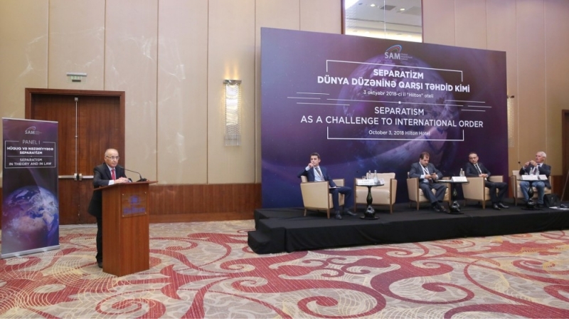 Baku hosts "Separatism as a challenge to International Order" international conference