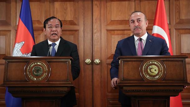 Cavusoglu hat mit Sokhonn gesprochen