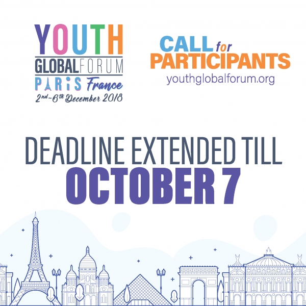 Youth Global Forum 2018: Young entrepreneurs and experts to meet in Paris to discuss global impact of investing