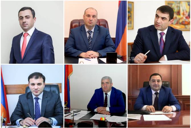 Armenia: 6 governors sacked  