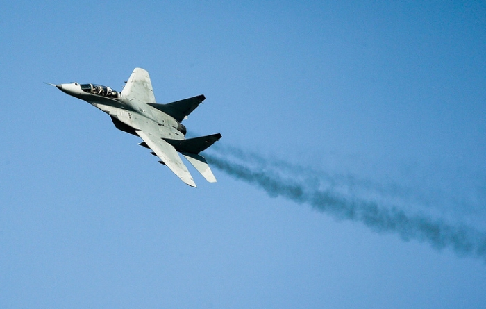 MiG-29 jet crashes near Moscow