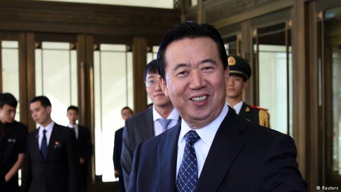 Head of Interpol missing after China trip