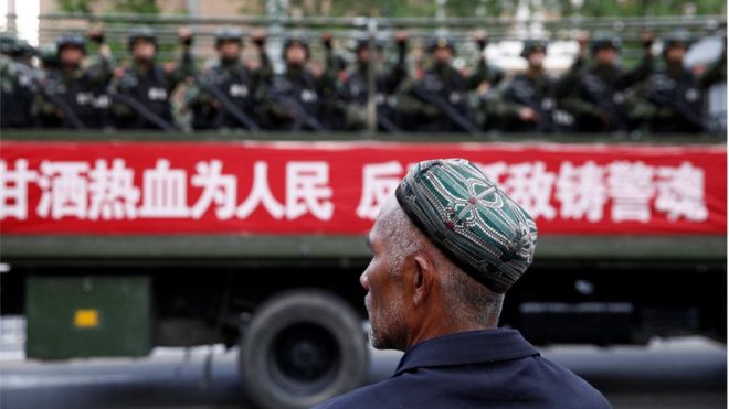 China Uighurs: Xinjiang legalises 