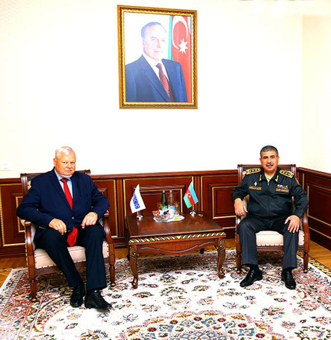 Zakir Hasanow traf sich mit dem Persönlichen Beauftragten des Amtierenden Vorsitzenden der OSZE