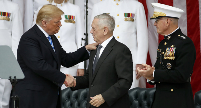 Trump comenta el posible retiro de James Mattis