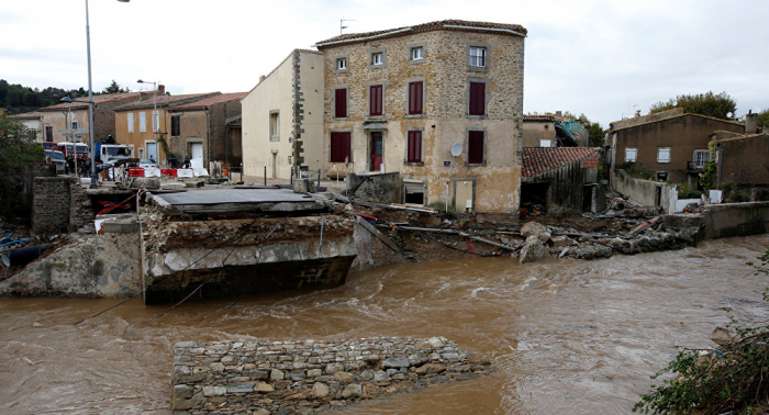 Continúan las evacuaciones por las inundaciones en el sur de Francia