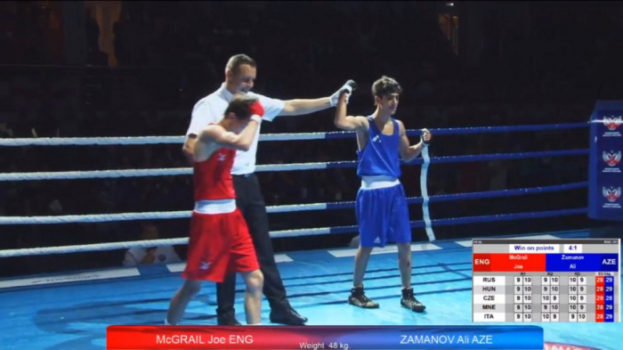 Le boxeur azerbaïdjanais Ali Zamanov sacré champion d’Europe