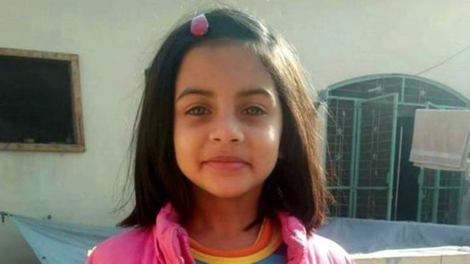 Pakistan hangs 6-year-old Zainab