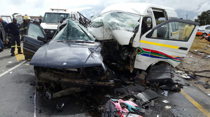 South Africa highway crash kills at least 27, including kids