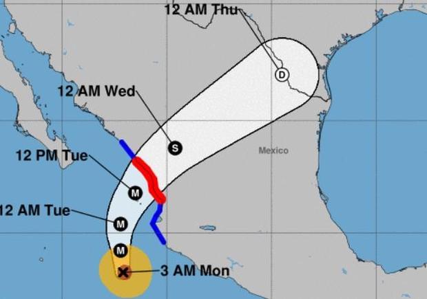 Hurricane Willa on verge of becoming Category 5 storm off Mexico
