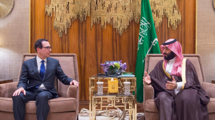 US-Finanzminister besucht saudischen Kronprinzen in Riad