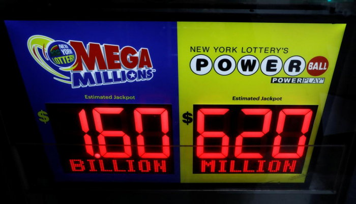 Record $1.6 billion jackpot up for grabs in Tuesday