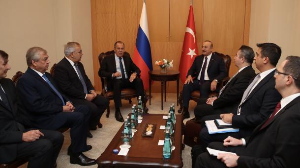 Çavuşoğlu-Lavrov Treffen