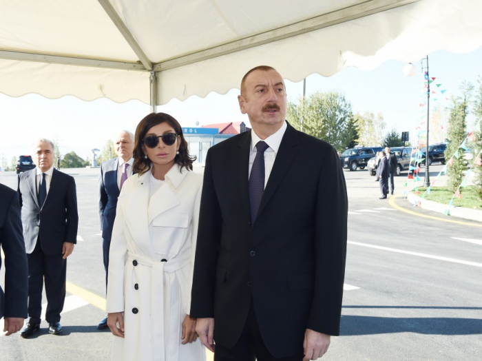 Prezident və birinci xanımın Şəki səfəri  FOTOLARDA  