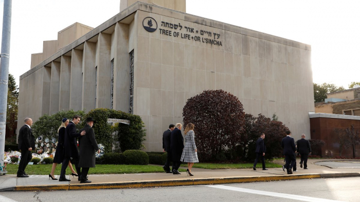 Proteste begleiten Trumps Pittsburgh-Besuch