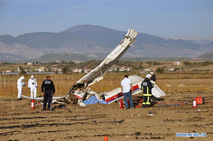 2 killed in training plane crash in southern Turkey