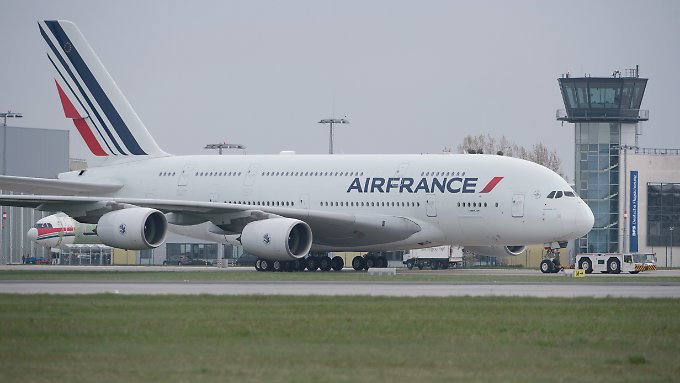 Air France spürt die Spritkosten