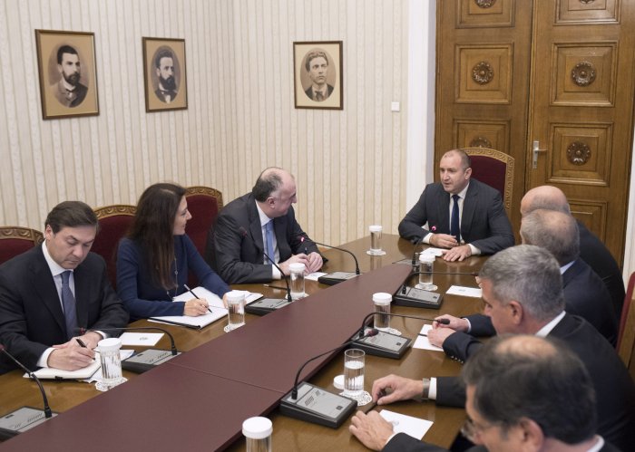 FM Mammadyarov meets with Bulgarian president