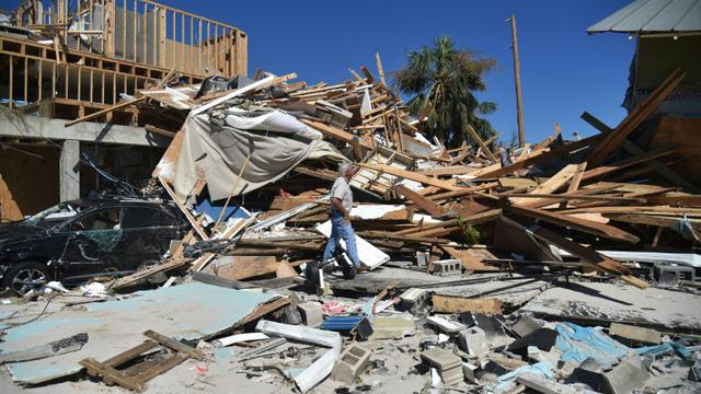 Ouragan Michael: nouveau bilan de 13 morts