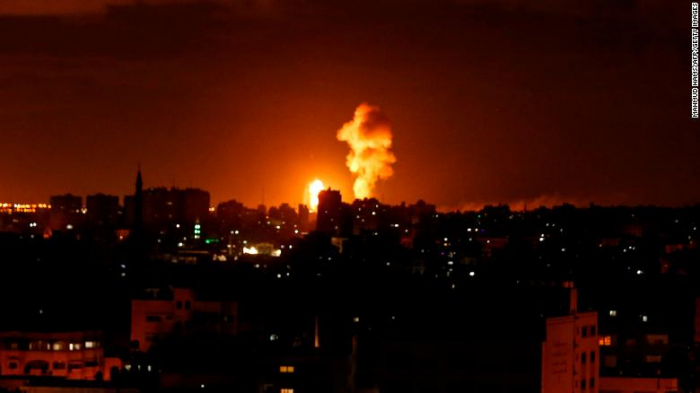 Gaza tensions flare after militants fire barrage of rockets
