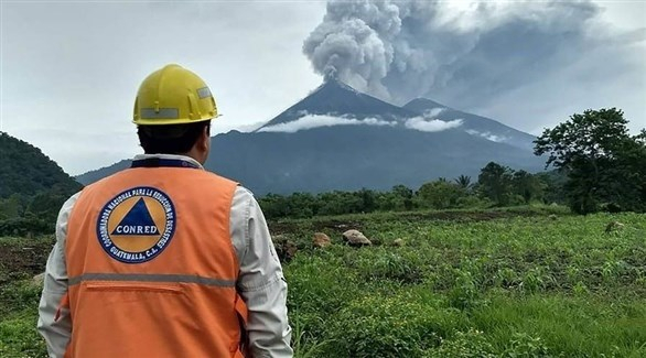 غواتيمالا: تجدد نشاط بركان "فويغو"