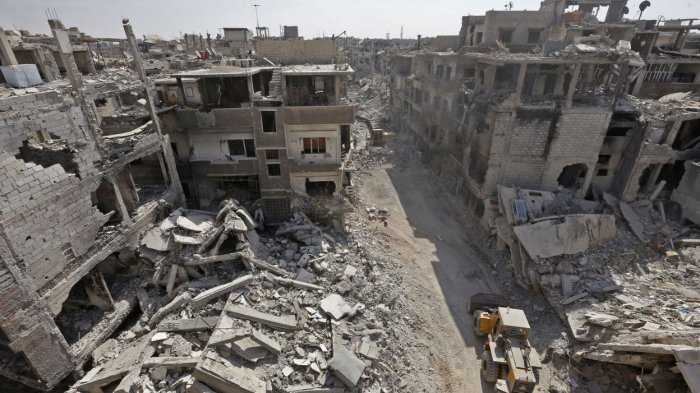 Washington ne financera pas la reconstruction en Syrie tant qu