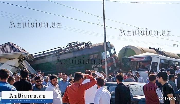 Collision entre un train et un bus de passagers à Bakou: au moins 33 blessés