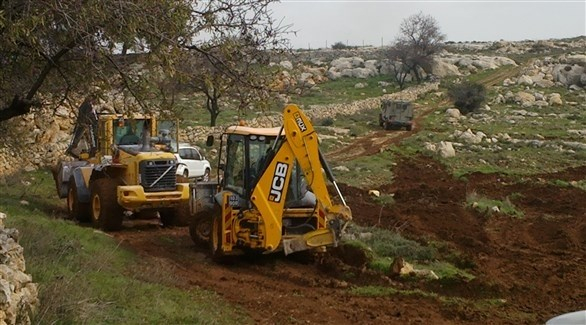 الاحتلال الإسرائيلي يهدم بيوتاً في جنوب نابلس