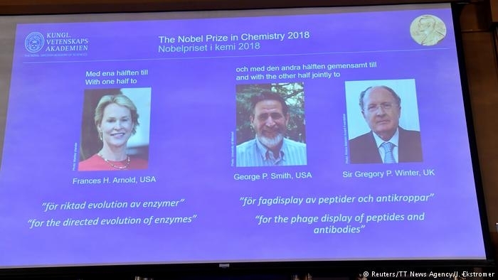 Kimya üzrə Nobel mükafatçıları bəlli oldu
