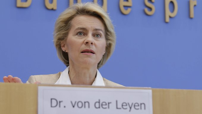 Von der Leyen gibt Fehler zu