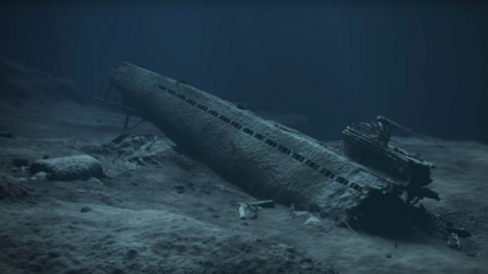 Norway burying Nazi submarine in sand to stem leak of toxic chemicals - PHOTOS