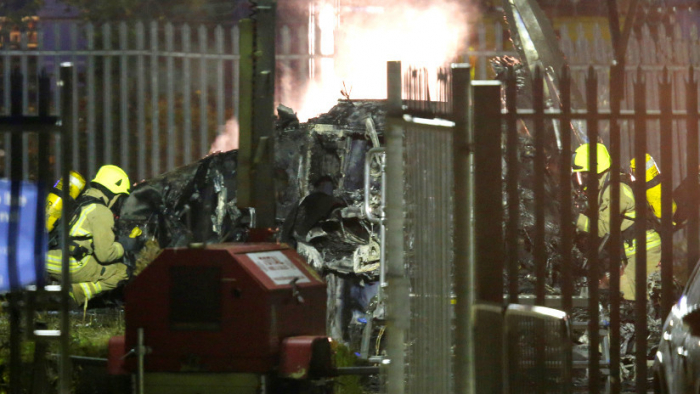 VIDEO: Cámaras captan el sonido de la explosión del helicóptero del dueño del Leicester City