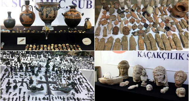 Istanbul police carry out largest-ever stolen artifact seizure