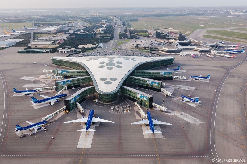 Heydar Aliyev Airport is among world’s 14 most beautiful