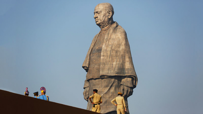 La India inaugura la estatua más alta del mundo-VIDEO